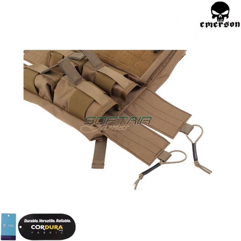 Back panel for tactical vest 420 ranger green emerson (em9535rg)