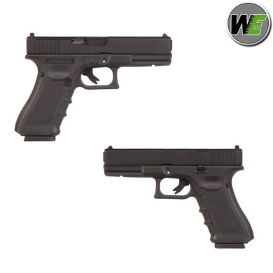 Gas pistol glock G17 Gen.4 MOS w/rmr black blowback we (we-we00085-mos)