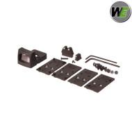 Pistola a gas glock G17 Gen.4 MOS c/rmr black blowback we (we-we00085-mos)