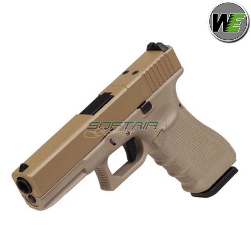 GLOCK 17 TAN WE GEN 4 - WE - Airsoft store, replicas and military