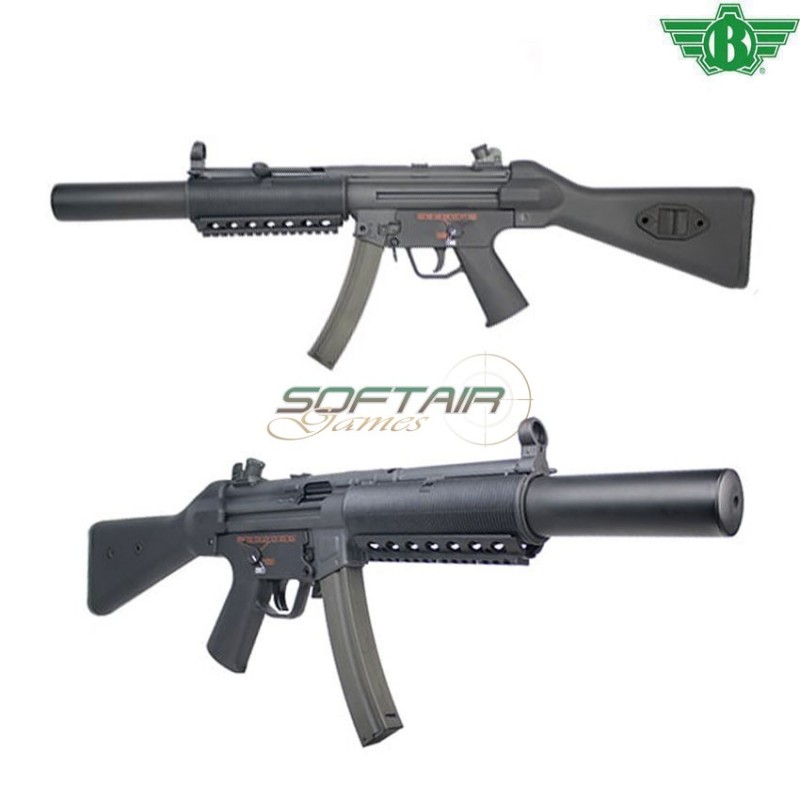 Fucile elettrico mp5 mbswat5 sd5 black bolt (bolt-swat-mb5sd5)
