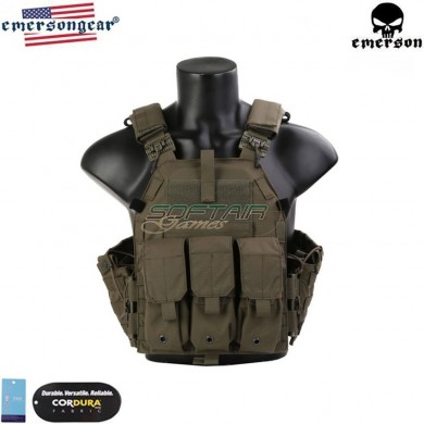 Plate carrier Quick Release 094K style blue label ranger green emerson (emb7405rg)