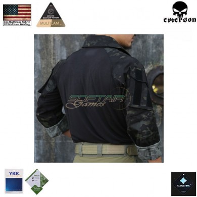 Giacca combat G3 upgrade version Multicam Black® emerson (em9501mcbk)