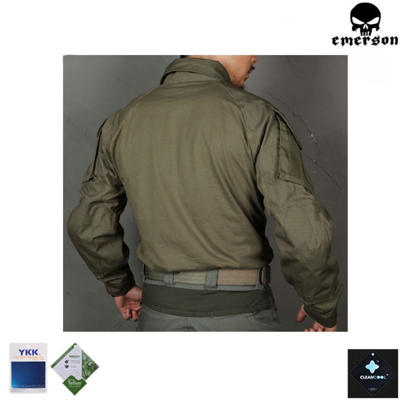 Combat jacket G3 upgrade version ranger green® emerson (em9501rg)