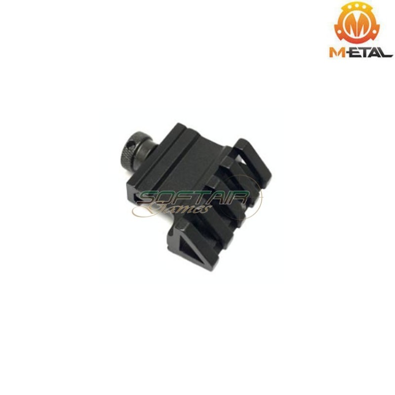 45° angle base offset mount black Metal® (me04037-bk)