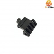 45° angle base offset mount black Metal® (me04037-bk)