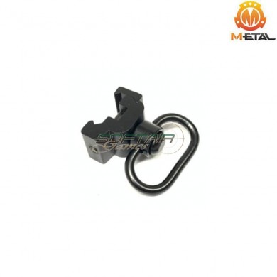 QD rail anello cinghia black Metal® (me04006-bk)