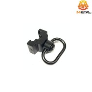 QD rail anello cinghia black Metal® (me04006-bk) QD rail anello cinghia black Metal® (me04006-bk)