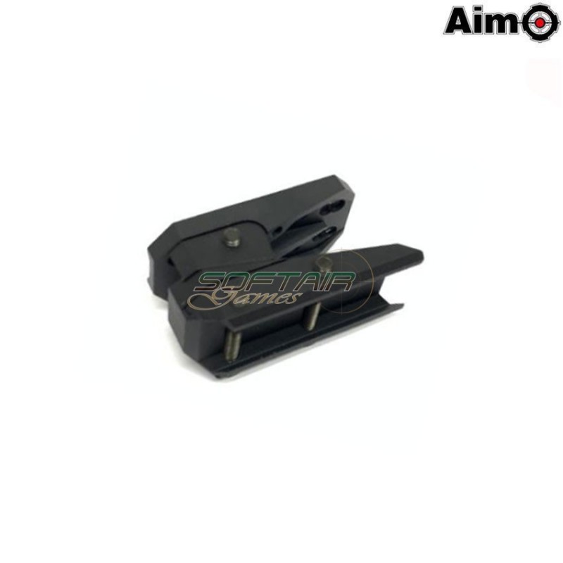 Ele mount black per t1/t2/mro/rmr aim-o (ao1732-bk)