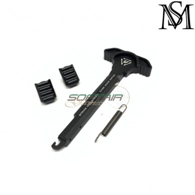 Charging handle si style black for aeg milsim series (ms-as.m4-157-bk)