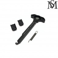 Leva di armamento si style black per aeg milsim series (ms-as.m4-157-bk)
