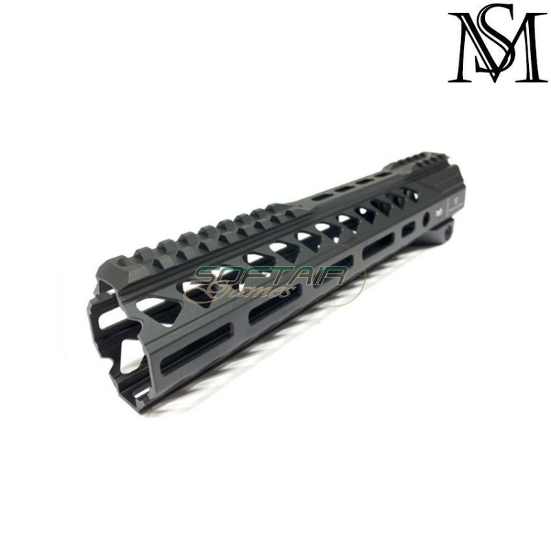 Rail LC si style 10" black per aeg milsim series (ms-r181-bk)