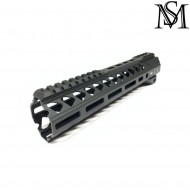 Rail LC si style 10" black per aeg milsim series (ms-r181-bk)