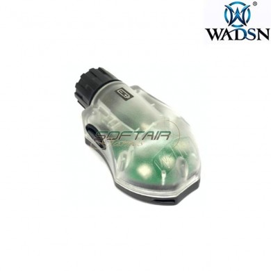 Manta Strobe Black base & green light wadsn (wd03002-bk-gr)