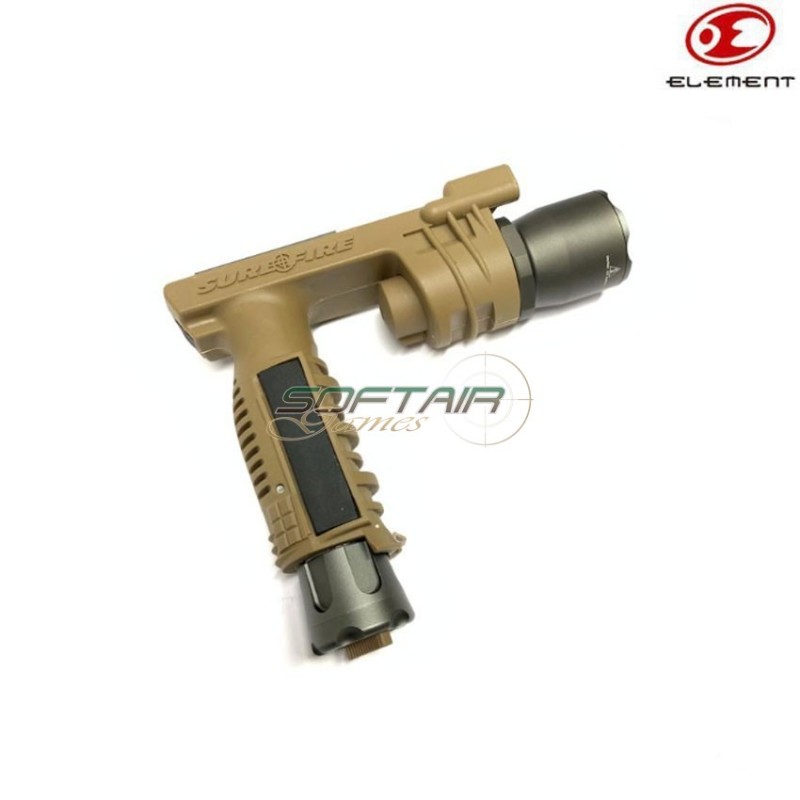 Impugnatura A Torcia M910a Led dark earth element (el-ex202-de-lo)