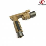 Impugnatura A Torcia M910a Led dark earth element (el-ex202-de-lo)