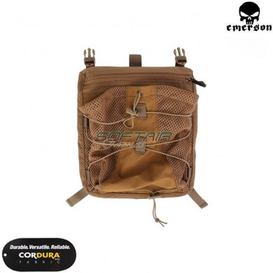 Bungee backpack coyote brown per vest 420 emerson (em9534cb)