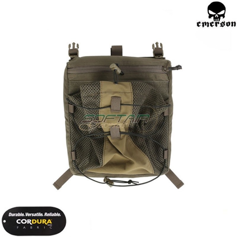 Bungee backpack ranger green for vest 420 emerson (em9534rg) Bungee backpack ranger green for vest 420 emerson (em9534rg)