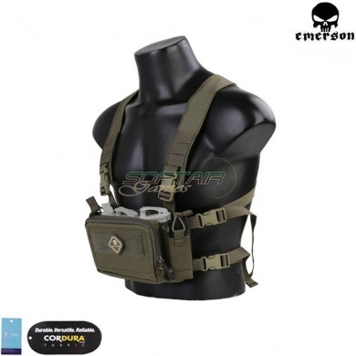 D3CR Micro chest rig ranger green emerson (em9557rg) D3CR Micro chest rig ranger green emerson (em9557rg)
