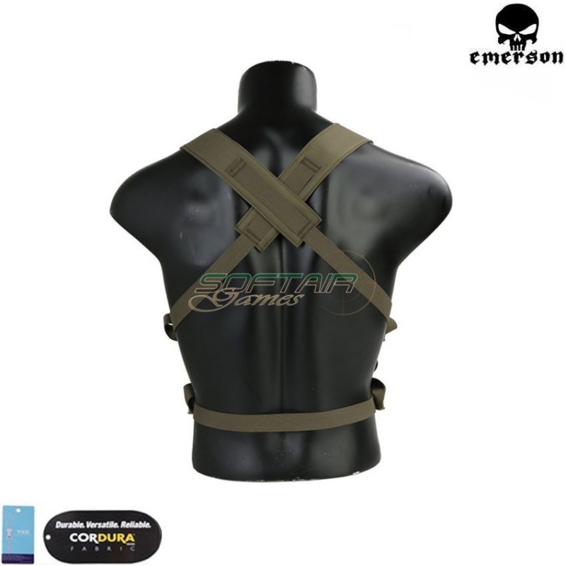 D3CR Micro chest rig ranger green emerson (em9557rg)