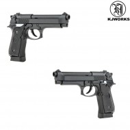 Co2 Pistol M9/m92f Beretta Blowback Black Kjworks (kj-005345)