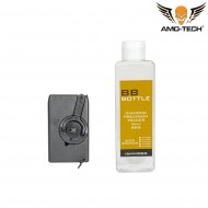 Tornado Carica Pallini Rapido short Black & bottiglia Amo-tech® (amt-029147-bk)