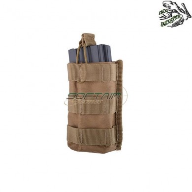 Single 5.56 Fast Magazine Pouch coyote Frog Industries® (fi-001036-tan)