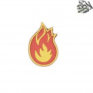 Patch 3d pvc flame frog industries® (fi-004704)