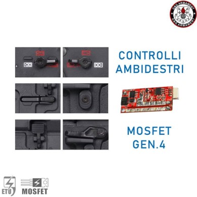 Electric rifle cmf-16fk mosfet gen.4 g&g (gg-cmf16fk)