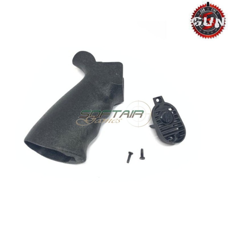 Ergo motor grip aeg m4 black gun five (gf-m10-bk)