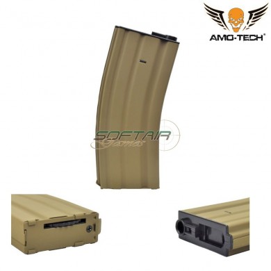 Hi-cap Magazine 330bb dark earth M4/m16 Amo-tech® (amt-28-de)