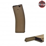 Caricatore maggiorato flash 360bb dark earth in metallo per m4 gun five (gf-mg-015-de)