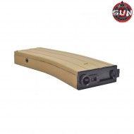 Caricatore maggiorato flash 360bb dark earth in metallo per m4 gun five (gf-mg-015-de)