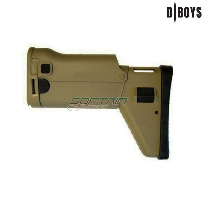 Tan stock for scar l series dboys (by-sc01-stock-tan)