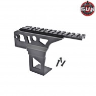 Metal rail for ak black gun five (gf-a50-bk) Metal rail for ak black gun five (gf-a50-bk)