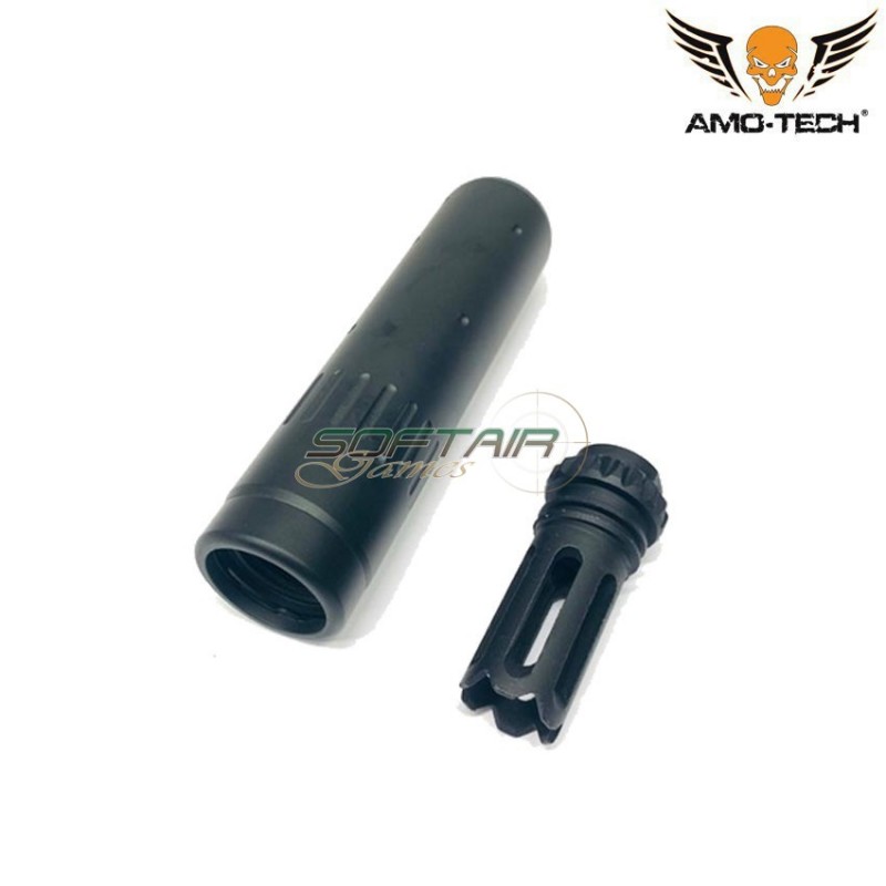 Silencer Scar Style Qd Black Amo-tech® (amt-126-bk) Silencer Scar Style Qd Black Amo-tech® (amt-126-bk)