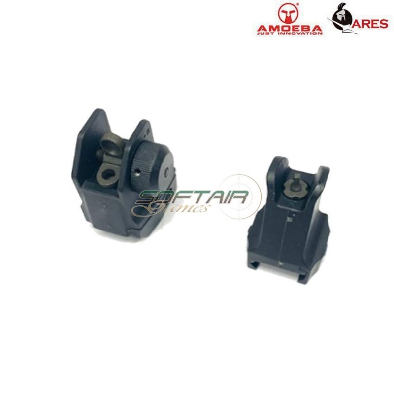 Set tacche di mira 001 type black amoeba ares (ar-set-001-bk)