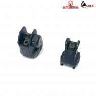 Sights set 001 type black amoeba ares (ar-set-001-bk)
