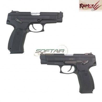 Pistola a gas mp443 grach full metal black raptor (rpt-mp443)