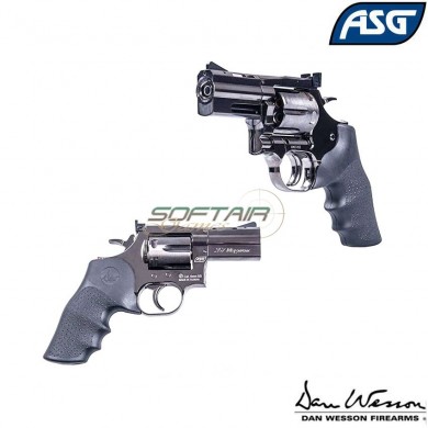 Pistola A Co2 Revolver Dan Wesson 715 2.5" Steel Grey Asg (asg-18613)