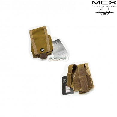 Frag grenade pouch coyote brown mcx custom gear (ocg-08-cb)