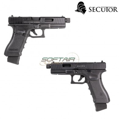 Pistola a CO2 Gladius MAGNA VI 17 series blowback black secutor (sr-111176)
