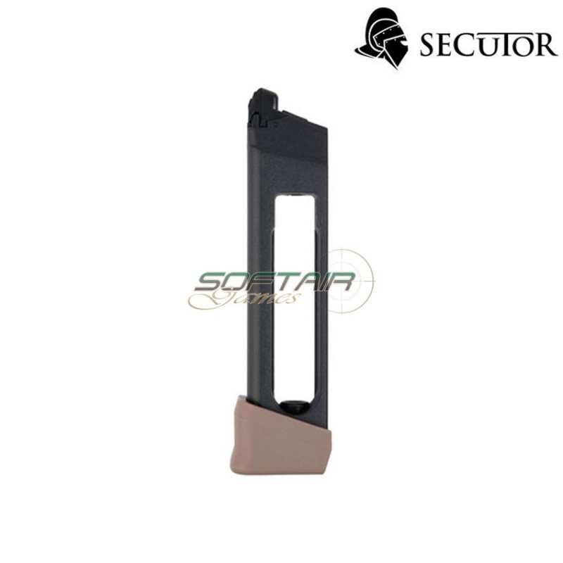 Caricatore a co2 23bb dark earth per gladius magna secutor (sr-310819)