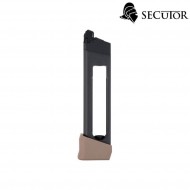 Caricatore a co2 23bb dark earth per gladius magna secutor (sr-310819)