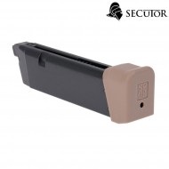 Caricatore a gas 23bb dark earth per gladius magna secutor (sr-310832)