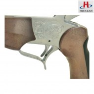 Mad max contender break top silver gas pistol hwasan (hw-111147)