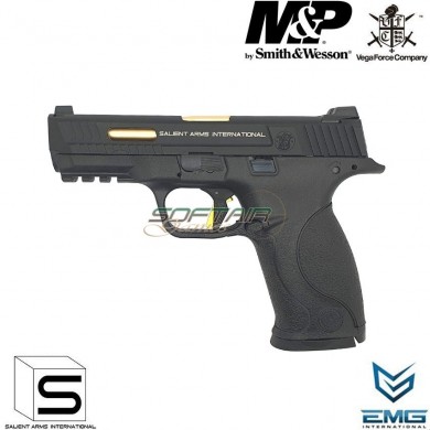 Gas Pistol M&p9 w/competition gold trigger Sai Black Emg Smith & Wesson Vfc (sai-110798)