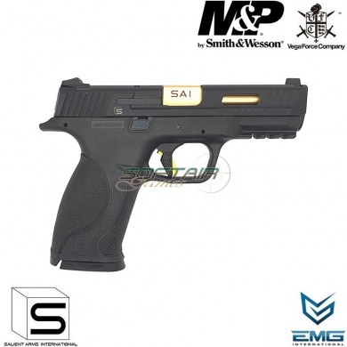 Pistola A Gas M&p9 c/competition gold grilletto Sai Black Emg Smith & Wesson Vfc (sai-110798)