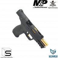 Gas Pistol M&p9 w/competition gold trigger Sai Black Emg Smith & Wesson Vfc (sai-110798)