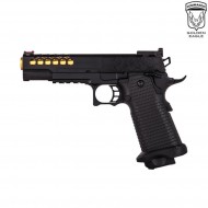 Gas pistol HEX CUT style 3339 hi-capa 5.1 custom series black/gold golden eagle (ge-111184) Gas pistol HEX CUT style 3339 hi-capa 5.1 custom series black/gold golden eagle (ge-111184)